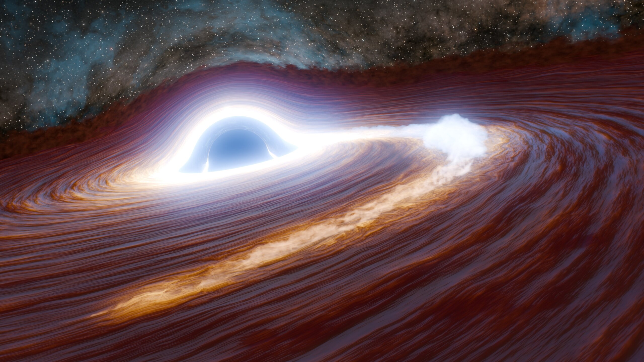 Scientists spot the brightest flare yet from a supermassive black hole - WTOP News