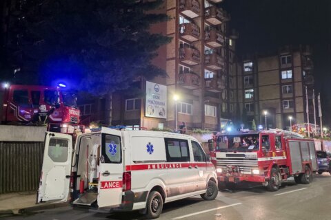 Fire at a retiree boarding house in Bosnia kills several people, media reports say