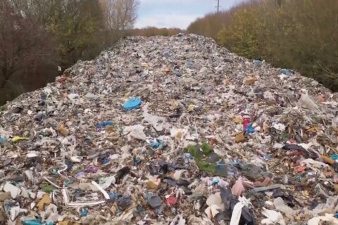 Mountain of illegally dumped trash near Oxford river causes outcry in England