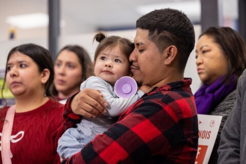 Suburban Chicago dad headed to store with toddler says they were pepper-sprayed by federal agents