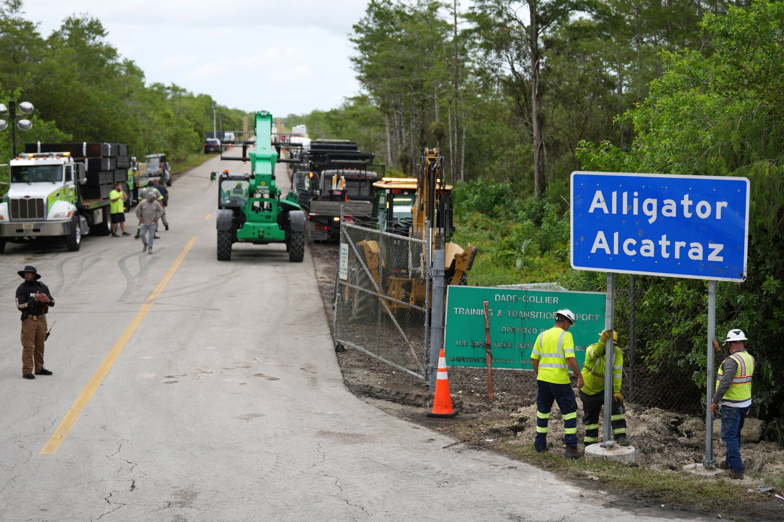 Judge seeks settlement in ‘Alligator Alcatraz’ civil rights lawsuit