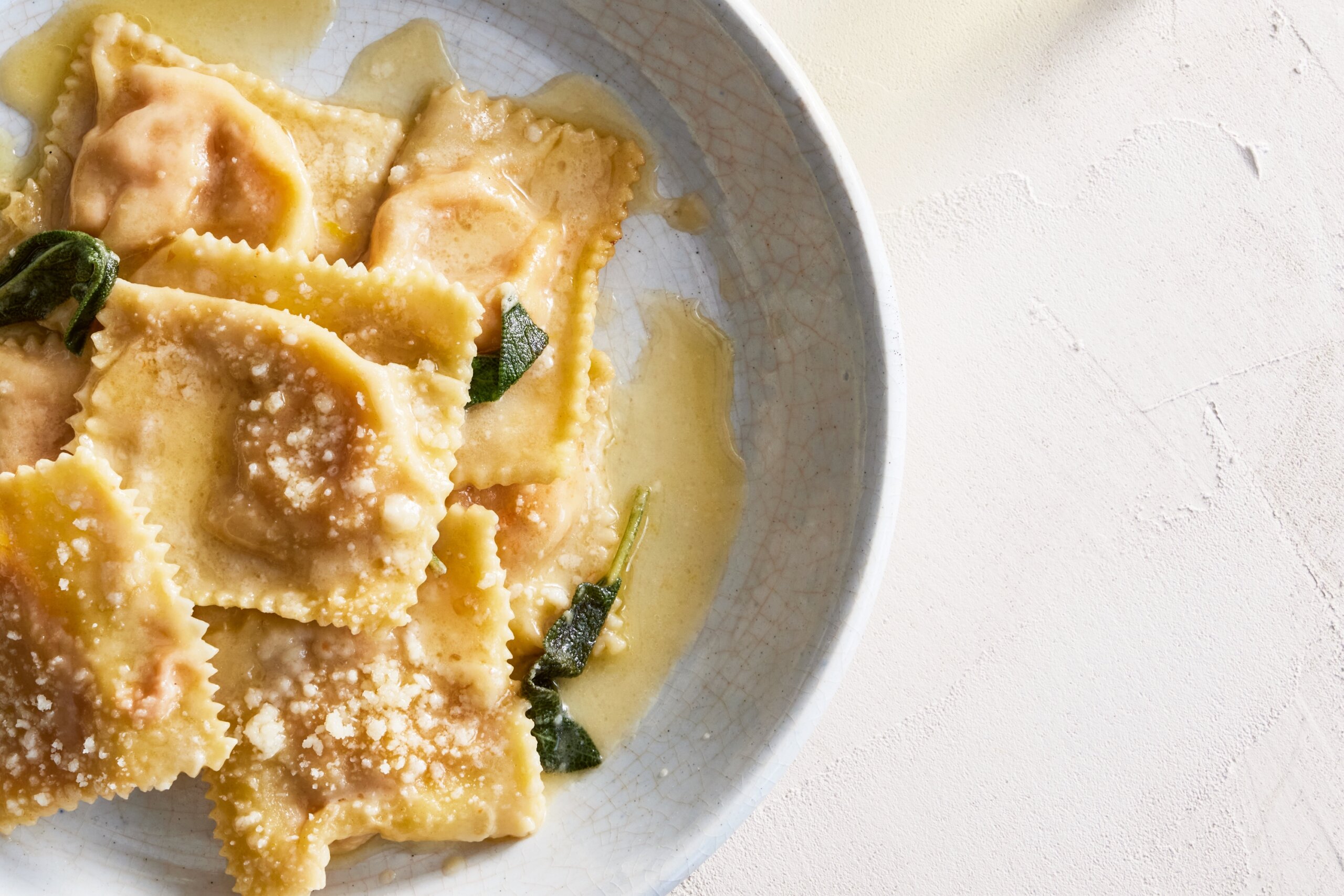 Lidia Bastianich’s recipe for Pumpkin Ravioli, a fall dish using ...