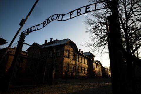 Faith leaders condemn a Pennsylvania Halloween parade float with an Auschwitz sign