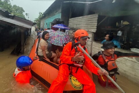 Landslides and flash floods on Indonesia’s Sumatra island leave at least 23 dead and dozens missing