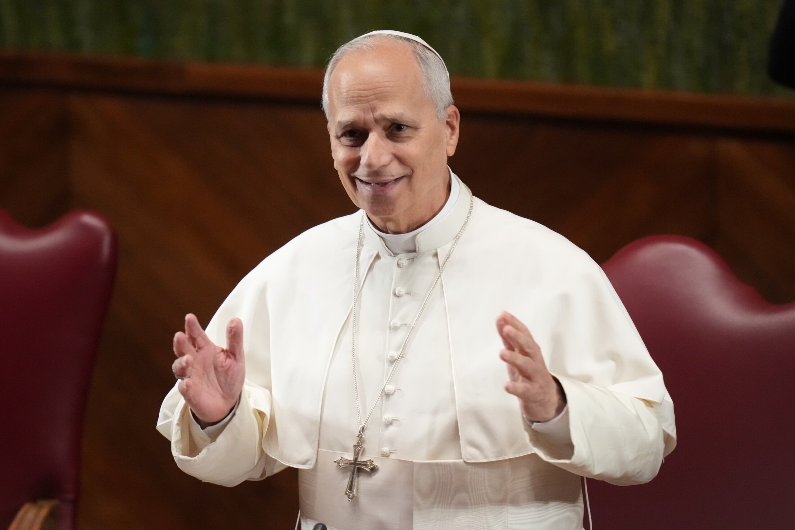 Pope Leo XIV calls for urgent climate action and says God's creation is 'crying out' - WTOP News