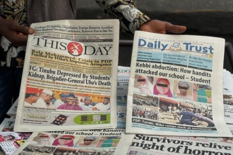 Nigeria’s president postpones G20 trip, vowing to step up efforts to rescue abducted schoolgirls