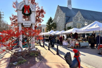 Small Business Saturday market in Takoma Park