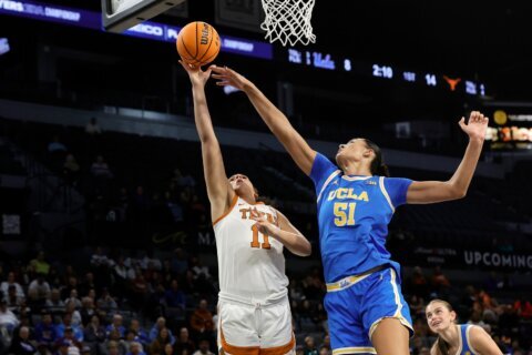 No. 4 Texas holds off No. 3 UCLA in 76-65 victory to advance to Players Era Championship