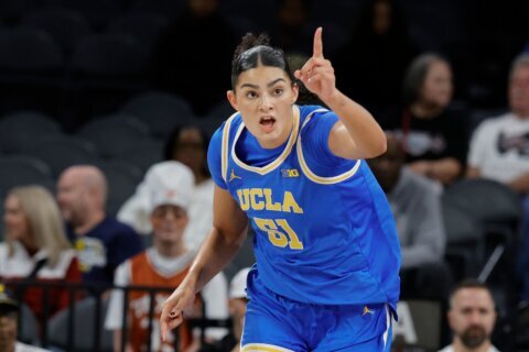 UCLA star Lauren Betts' status uncertain after sitting out win over Duke with arm injury