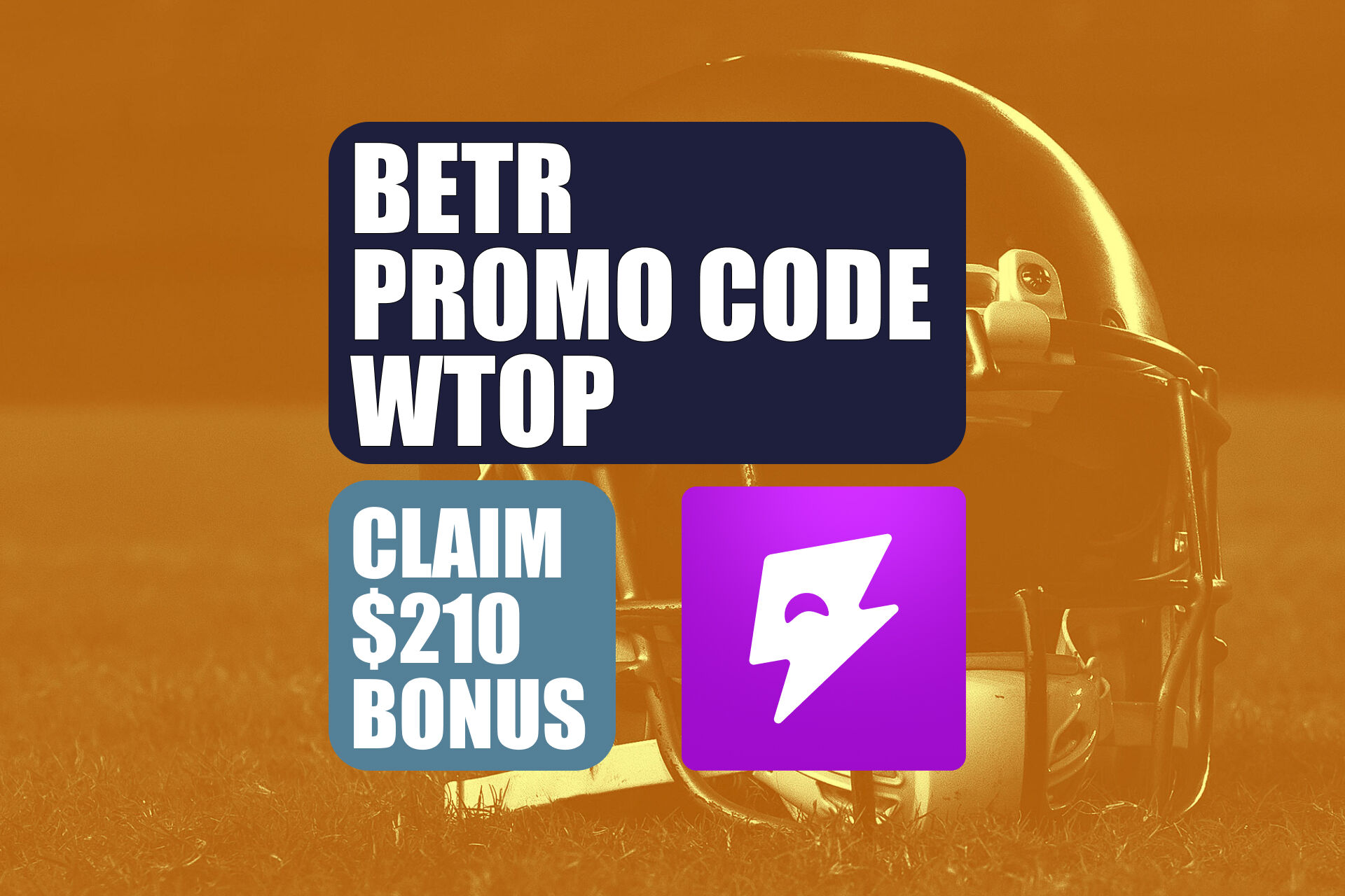 Betr Promo Code WTOP: Claim $210 Bonus for Thanksgiving Week NFL Games