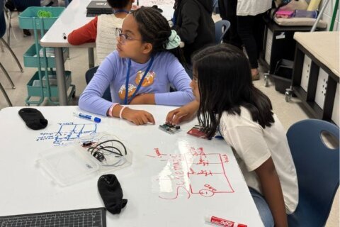 Virginia Tech-backed lab inspires Fairfax Co. elementary school students to build the future
