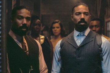 Actor Michael B. Jordan in scene from "Sinners."