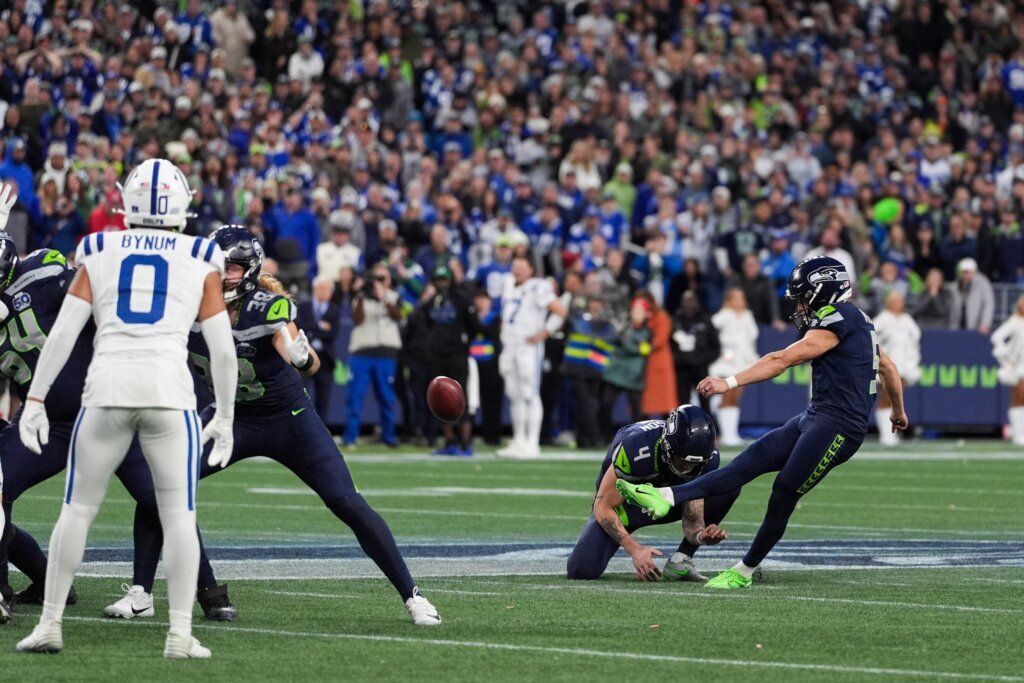 Seahawks outlast Philip Rivers and Colts 18-16 on Jason Myers’ 56-yard field goal