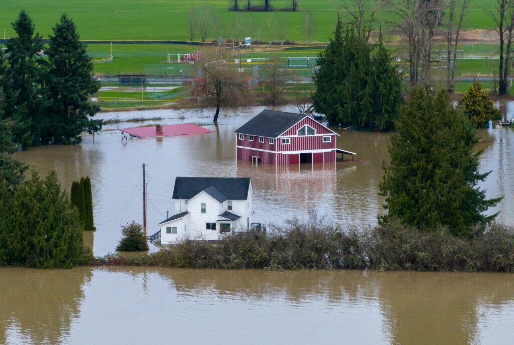 Record floods in Washington state trigger dramatic rescues and evacuations