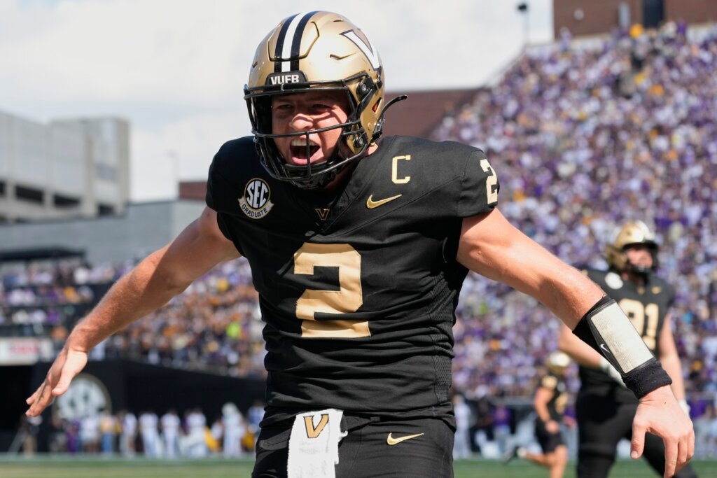 Ravens cut Heisman Trophy runner-up Diego Pavia on eve of rookie camp