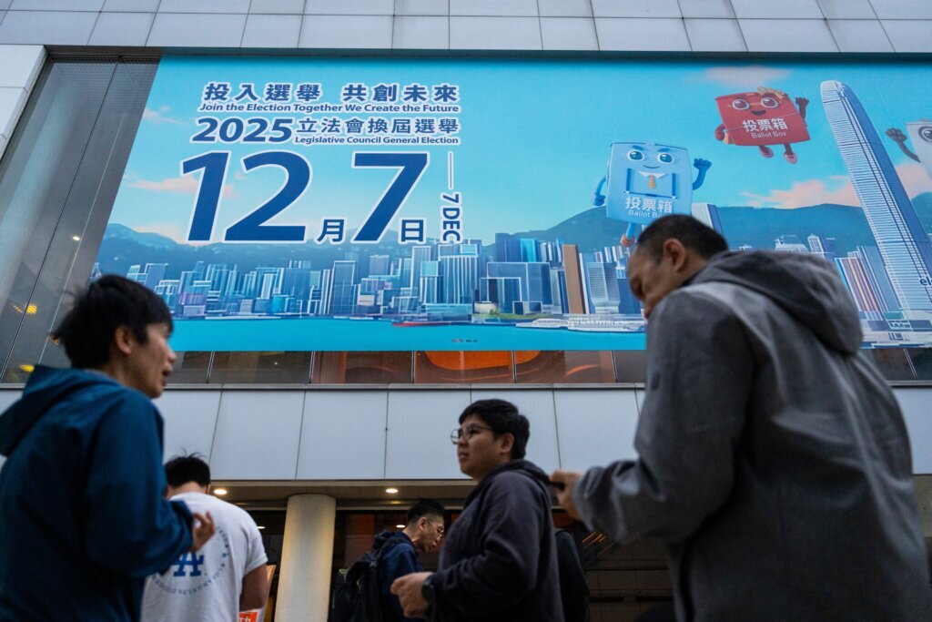 Hong Kong voter turnout rate edges up despite public anger over deadly fire