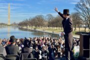Penny ‘funeral’ brings hundreds to Lincoln Memorial