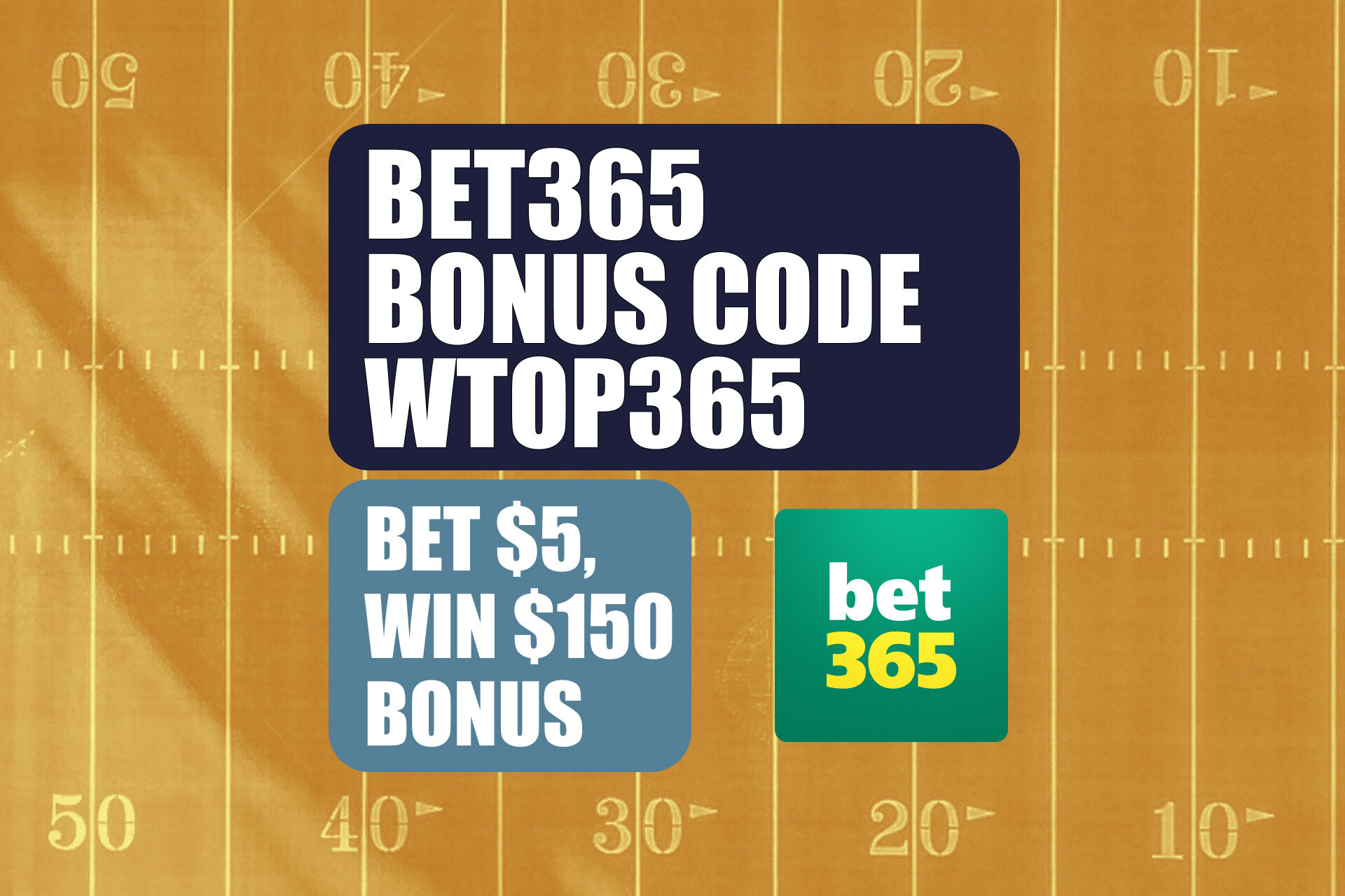 NFL Bet365 Bonus Code WTOP: Get $150 Bonus for NFL Week 18, $365 Offer in Missouri