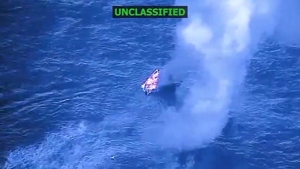 Cronología de ataques de Estados Unidos a presuntas narcolanchas