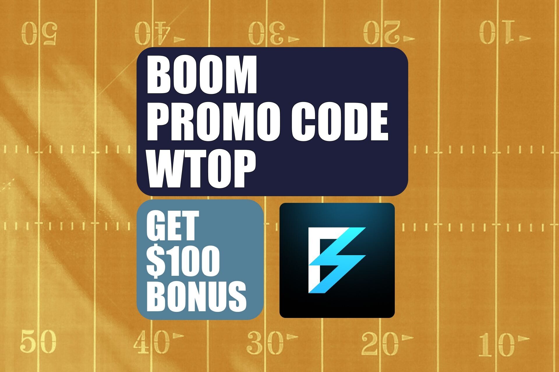 Boom Fantasy Promo Code WTOP: Get $100 Risk-Free Entry for NFL