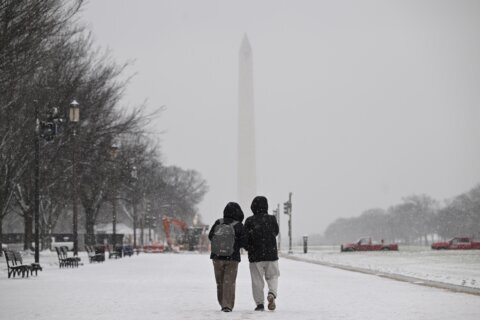 Nieve y frío ártico en camino para el área de Washington D.C.