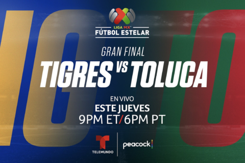 Tigres recibe a Toluca en el partido de ida de la final de la Liga MX y lo podrás ver por Telemundo