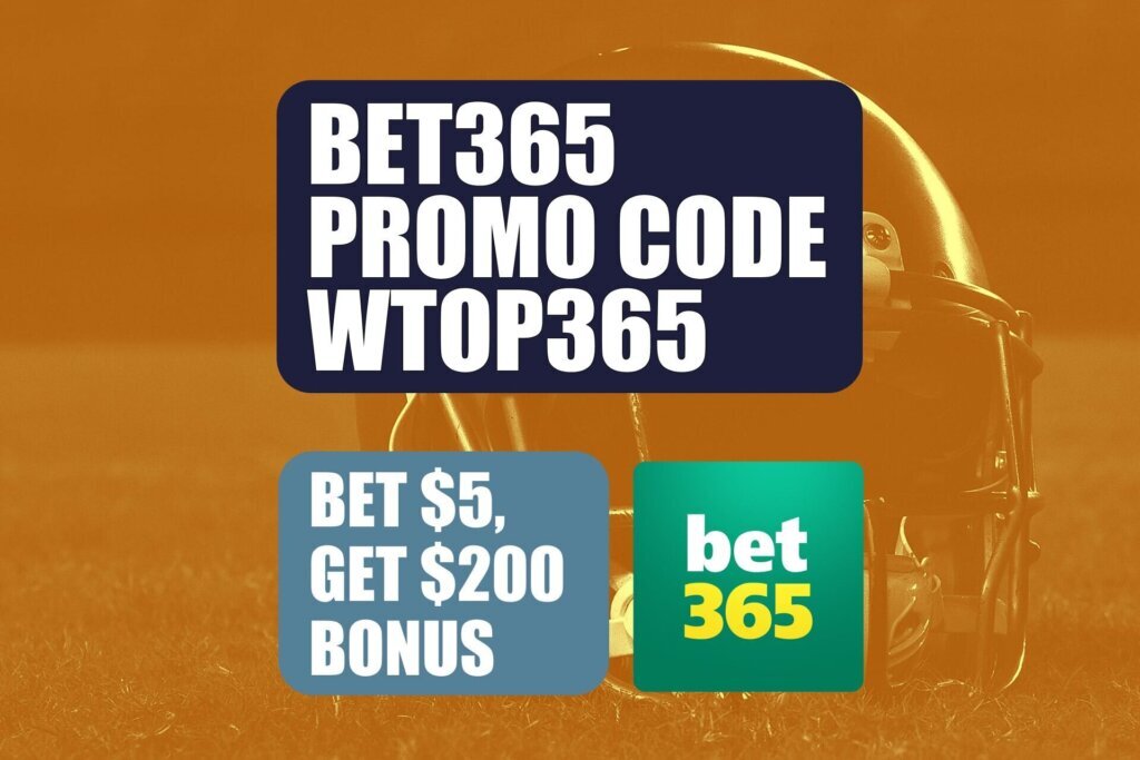 Bet365 Bonus Code WTOP365: $200 Bonus for UFC 324, NFL Conference Titles