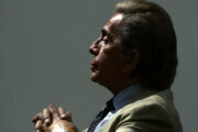 FILE - Italian fashion designer Valentino Garavani looks on during a press conference at Rome's Capitoline museums, Wednesday, June 13, 2007, on the occasion of the 45th anniversary of Valentino Maison foundation. (AP Photo/Gregorio Borgia, File)