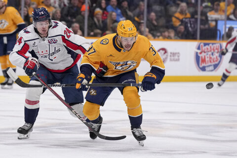 Roman Josi’s goal, 2 assists lead Predators over Capitals 3-2