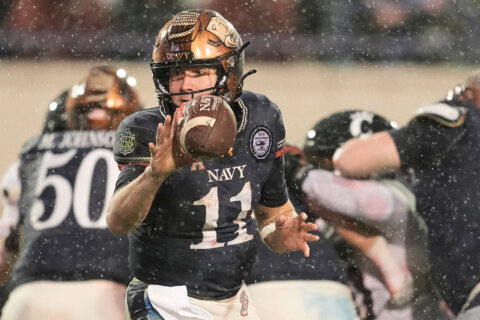 Blake Horvath leads No. 22 Navy to 35-13 victory over short-handed Cincinnati in Liberty Bowl