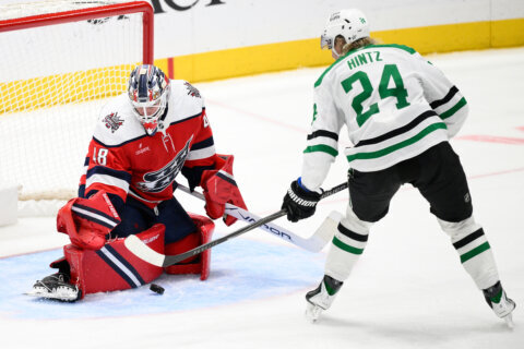 Stars beat the Capitals 4-1 to end their losing streak at 6 games