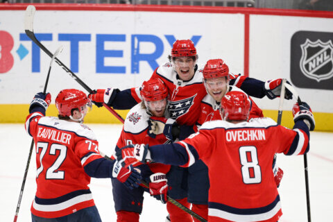 Capitals’ coach Carbery after big third-period rally: ‘We showed a ton of character’