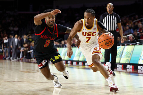 Marsh hits 4 3s, scores 20 — both season highs — to help USC beat Maryland 88-71