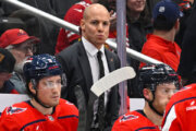 Washington Capitals head coach Spencer Carbery