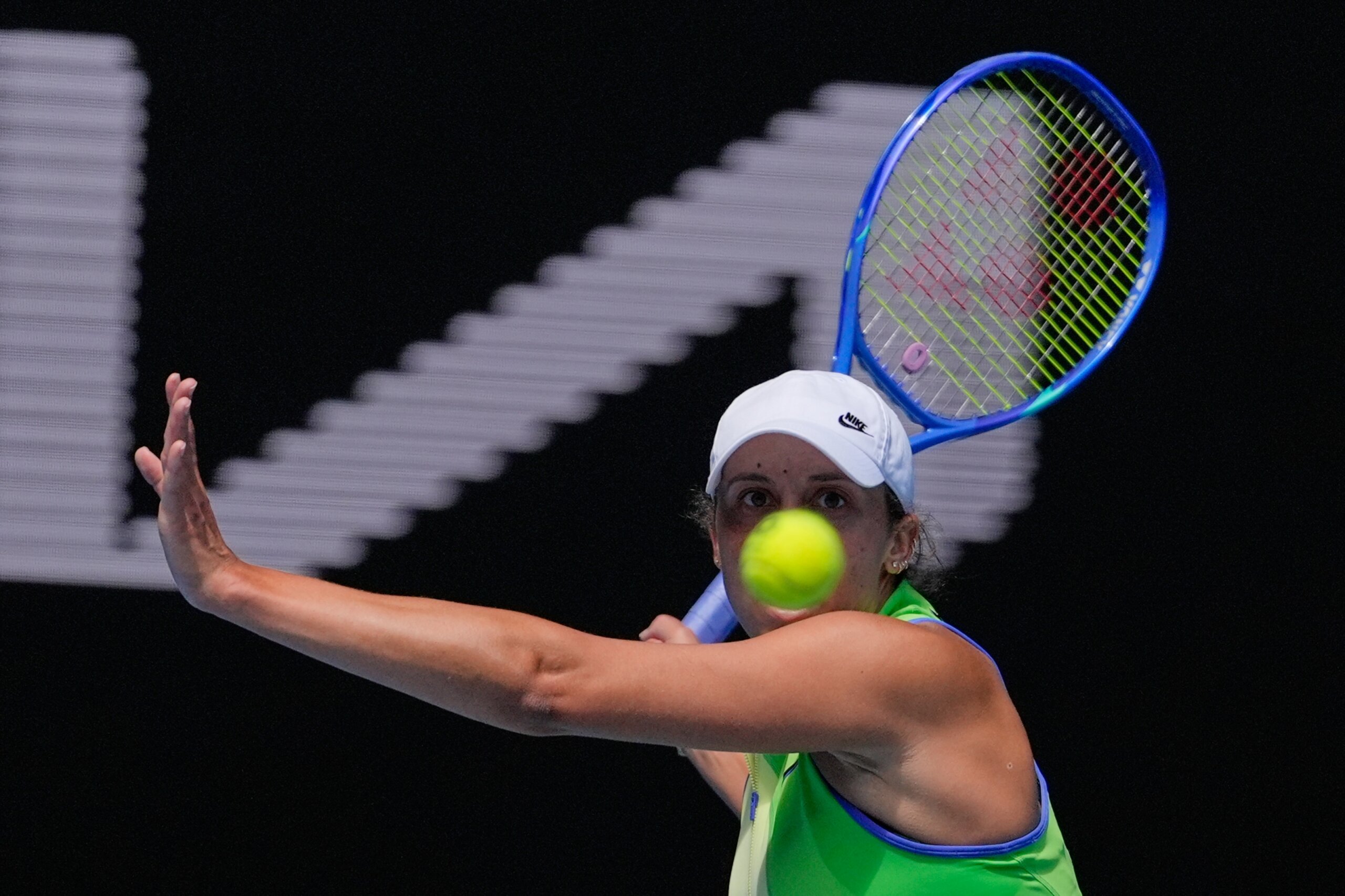 Defending champion Madison Keys reaches the third round at the Australian Open