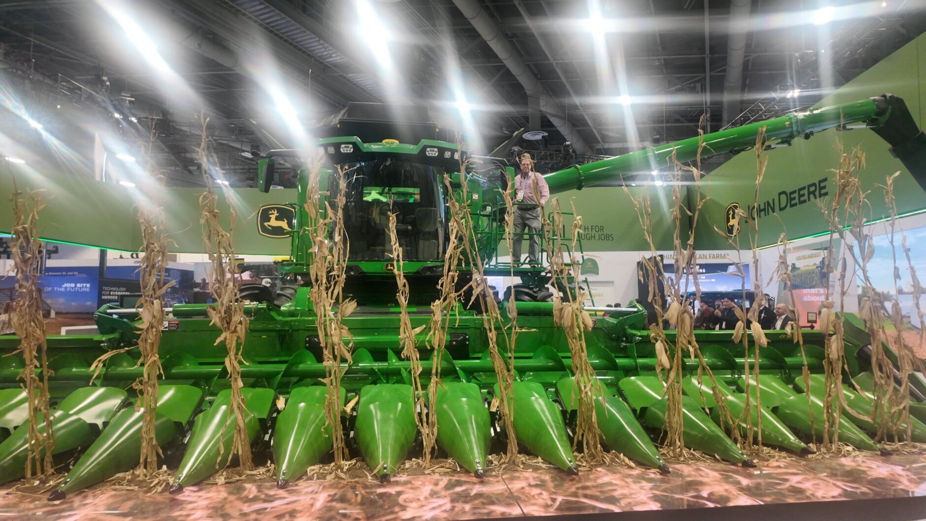 John Deere CES booth