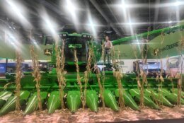 John Deere CES booth