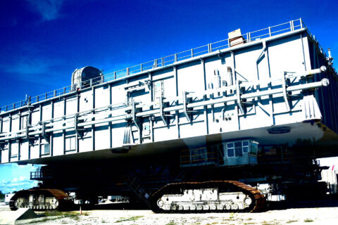 ‘The world will have a look’: Rollout of NASA’s Artemis II stack gets underway