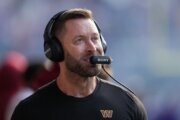 Kliff Kingsbury and Joe Whitt Jr. are gone from the Commanders after a 5-12 season, AP source says