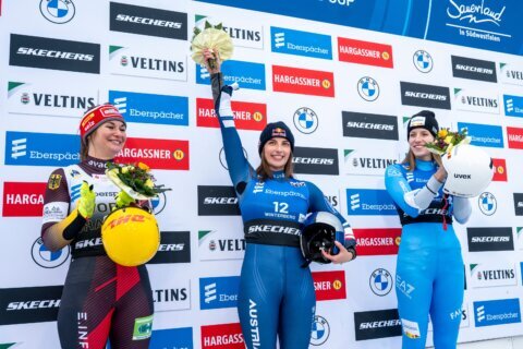 Fischnaller, Greiner move closer to officially locking up US Olympic luge berths
