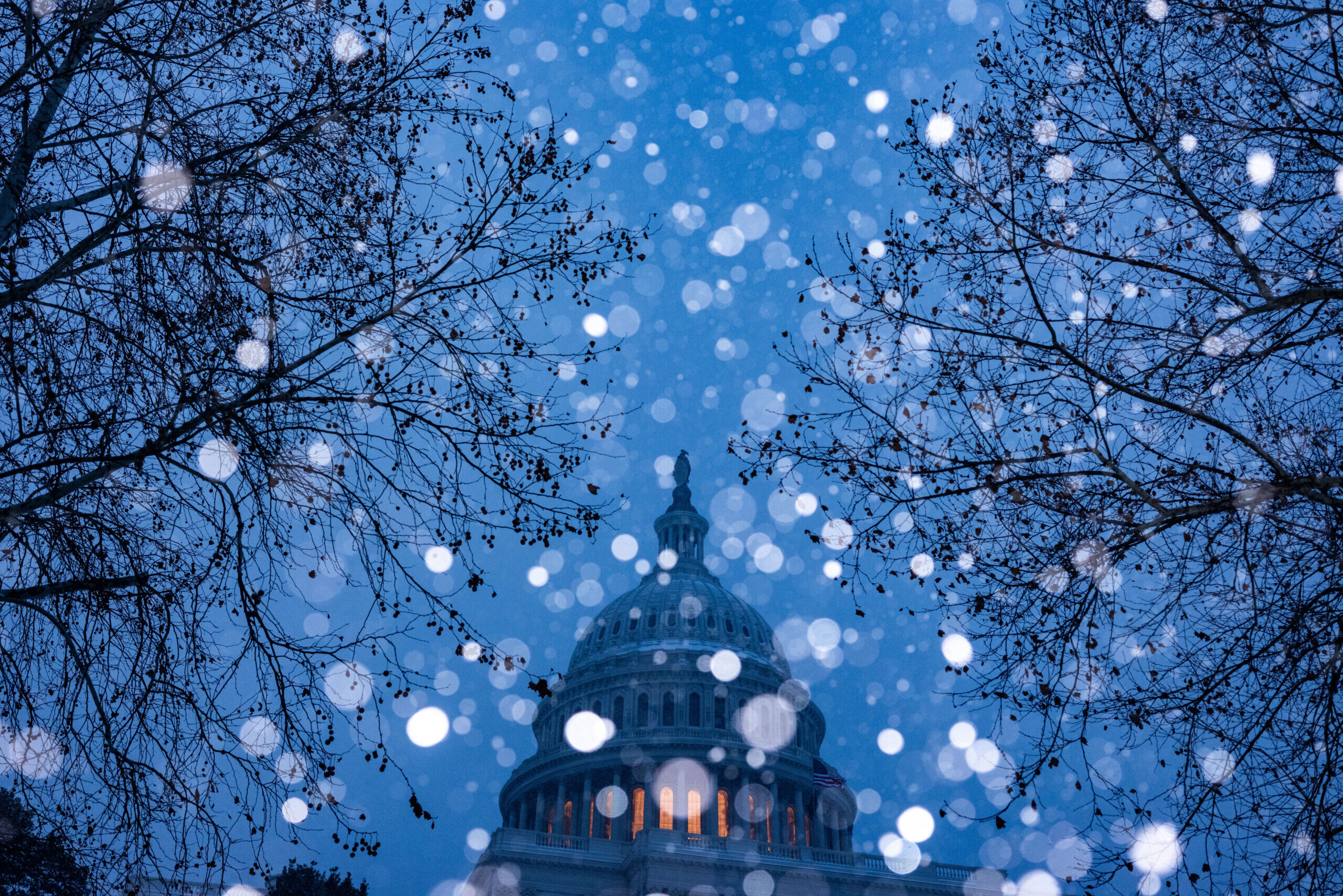 DC region prepares as wintry mix shifts to snow Sunday night into Monday