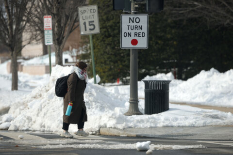 Bitter cold grips DC region this weekend but a reprieve from the freeze is coming