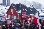 Greenland US Protest
