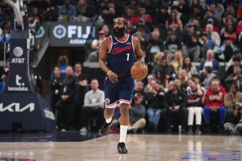 Clippers star James Harden passes Shaquille O’Neal for 9th place on the NBA’s all-time scoring list