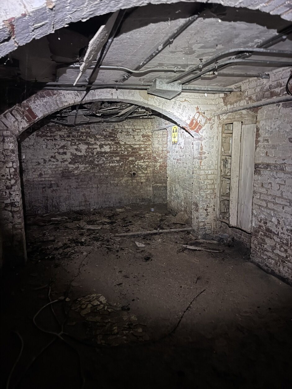 interior of old building