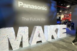 Panasonic CES booth
