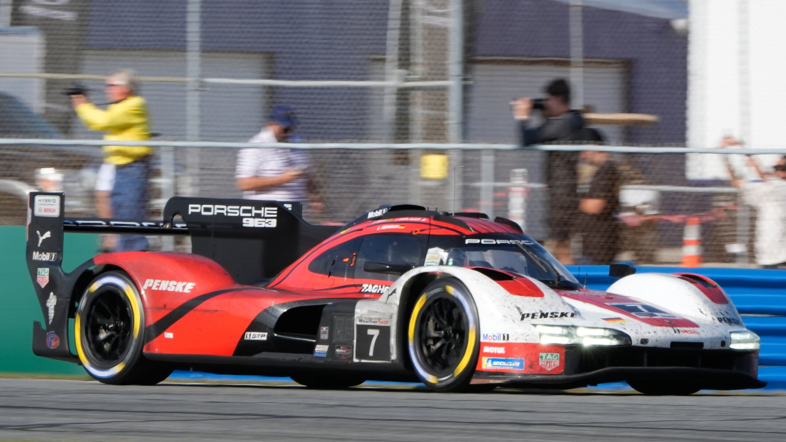 Roger Penske’s team wins third consecutive Rolex 24 at Daytona in thrilling finish
