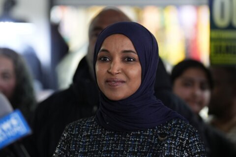 Justice Department charges man who squirted vinegar on Rep. Ilhan Omar
