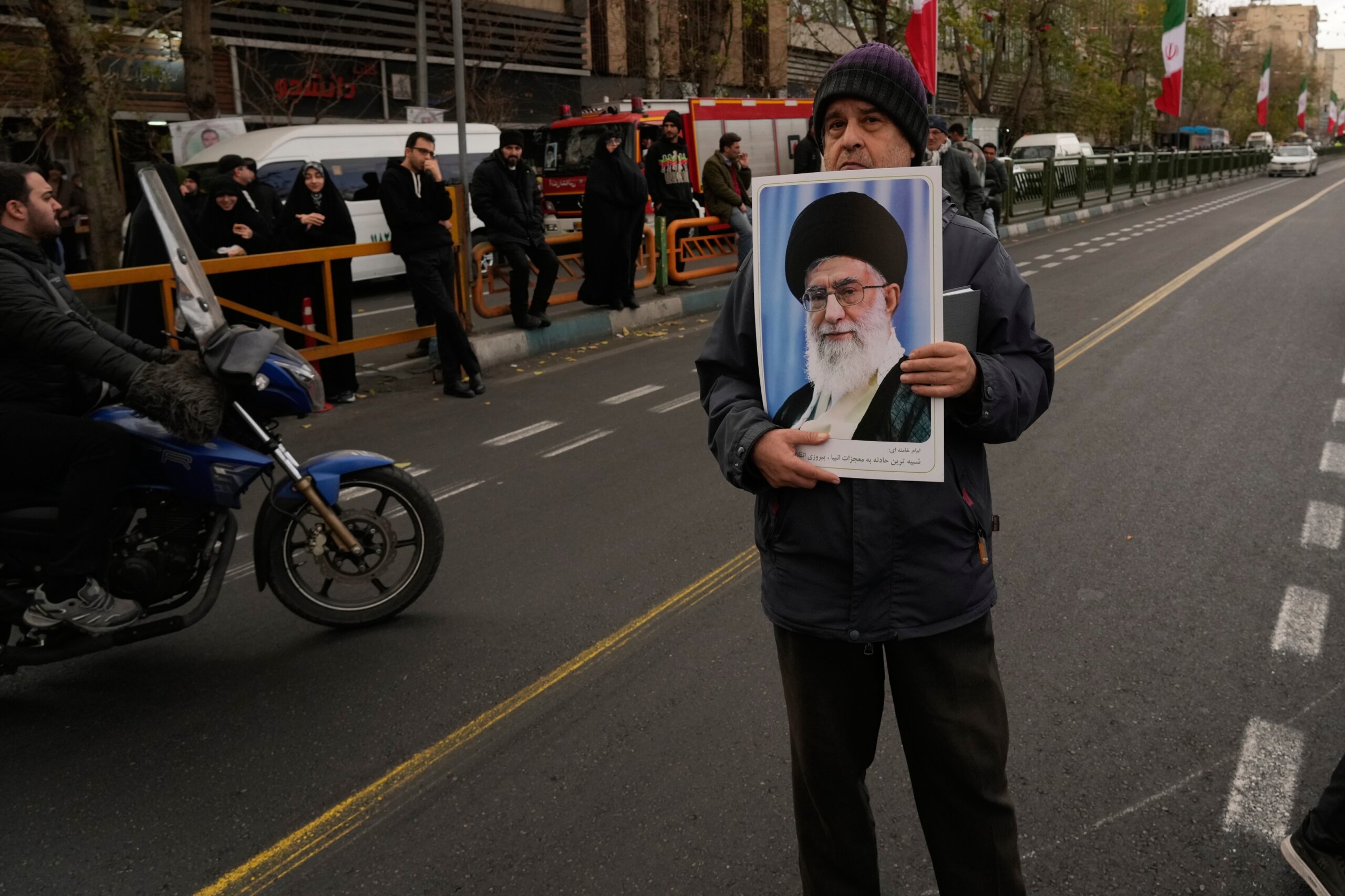Iran’s leader calls Trump a ‘criminal’ for backing protests and blames demonstrators for deaths