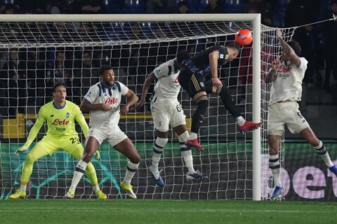Pisa scores rare home goal to salvage draw with Atalanta